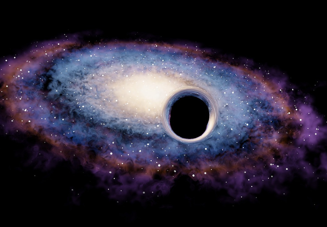 czarna dziura w kosmosie