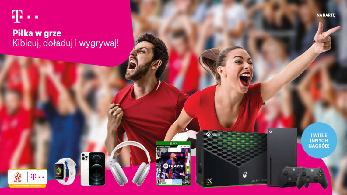 Konkurs T-Mobile - Kibicuj i zgarniaj nagrody!