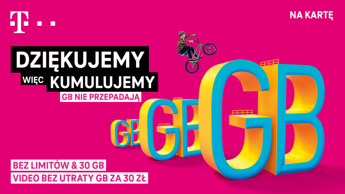 „„GB PO DOŁADOWANIU - JUŻ OD 5 ZŁ”